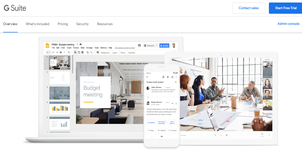 GSuite to take your business online